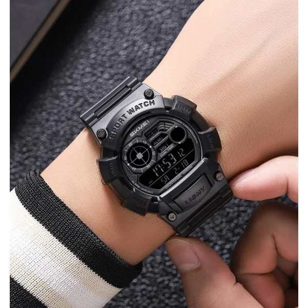 Чоловічий годинник Skmei 2403BKBK All Black фото 4