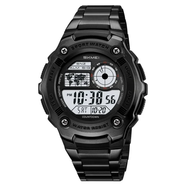 Чоловічий годинник Skmei 2473BK Black фото 1