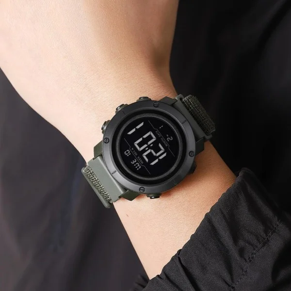 Мужские часы Skmei 2497NAGBK Army Green-Black фото 3