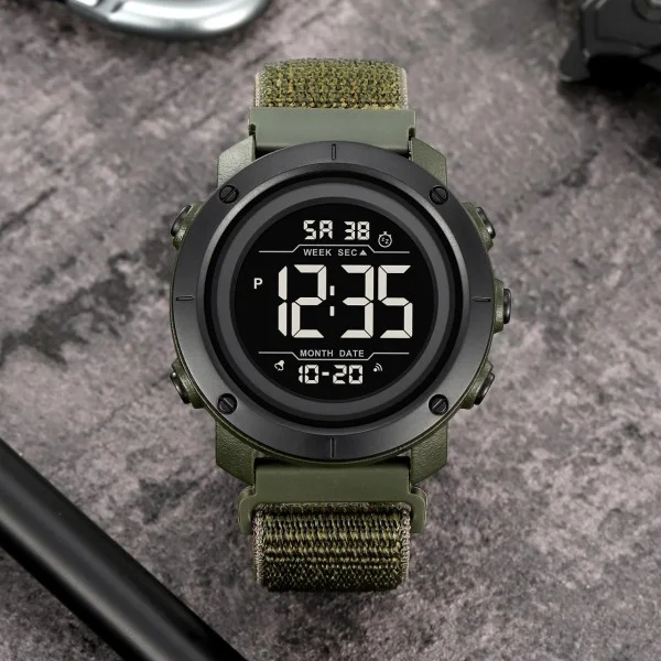 Мужские часы Skmei 2497NAGBK Army Green-Black фото 4