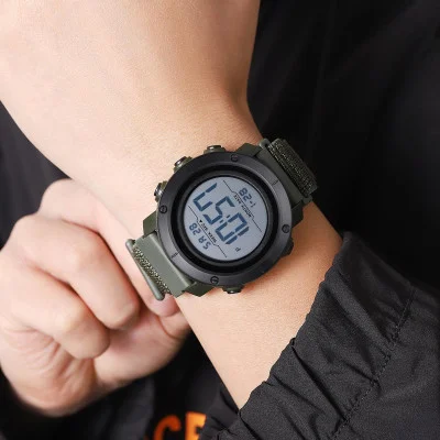 Чоловічий годинник Skmei 2497NAGWT Army Green-Wnite