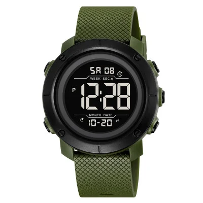 Чоловічий годинник Skmei 2497PAGBK Army Green-Black