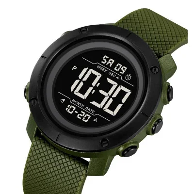 Чоловічий годинник Skmei 2497PAGBK Army Green-Black