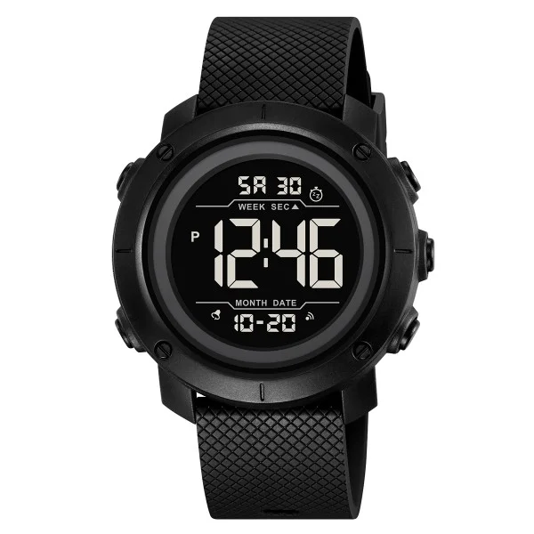 Чоловічий годинник Skmei 2497PBKBK All Black фото 1