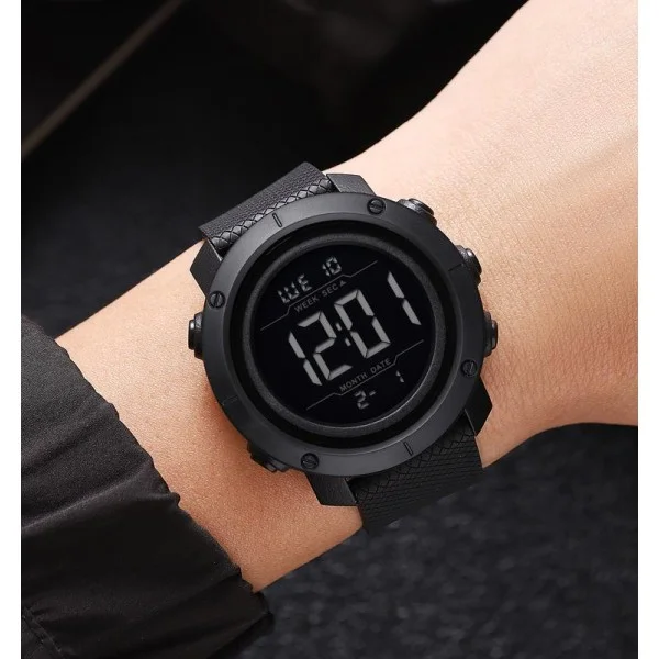 Чоловічий годинник Skmei 2497PBKBK All Black фото 4