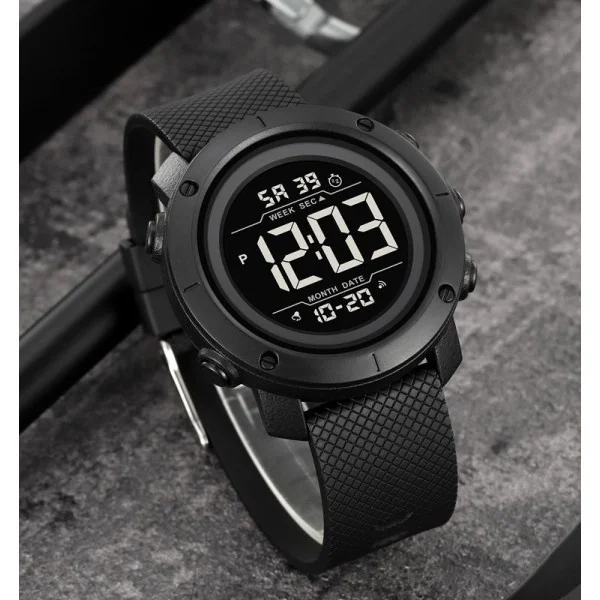 Чоловічий годинник Skmei 2497PBKBK All Black фото 5