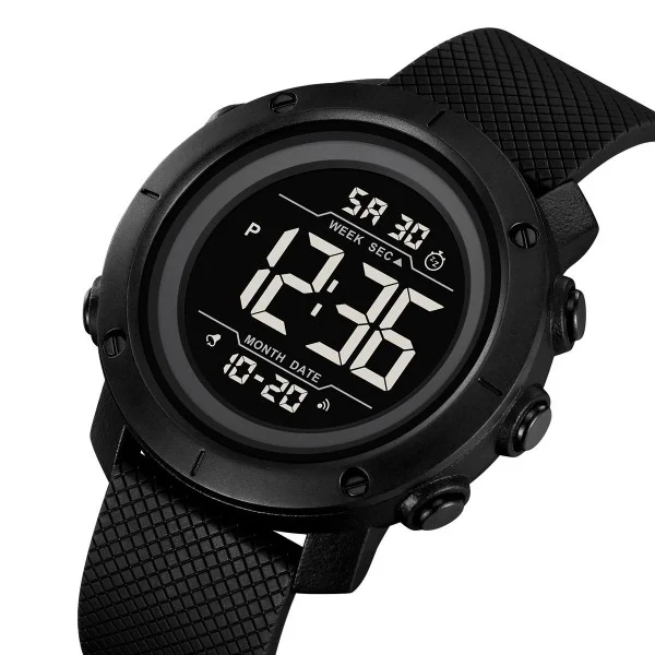 Чоловічий годинник Skmei 2497PBKBK All Black фото 7