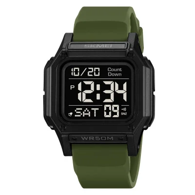 Чоловічий годинник Skmei 2537AG Army Green