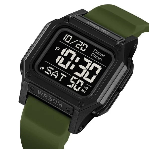 Чоловічий годинник Skmei 2537AG Army Green фото 4