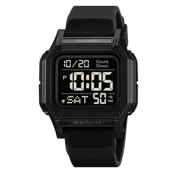 Чоловічий годинник Skmei 2537BKBK All Black фото 1