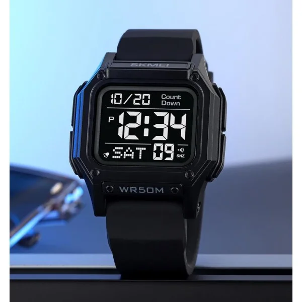 Чоловічий годинник Skmei 2537BKBK All Black фото 3