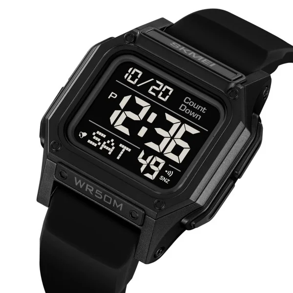 Чоловічий годинник Skmei 2537BKBK All Black фото 6
