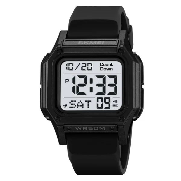 Мужские часы Skmei 2537BKWT Black-White фото 1
