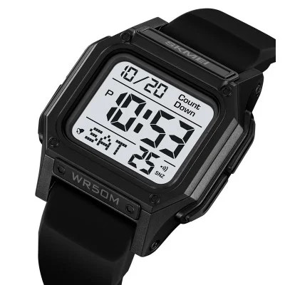 Чоловічий годинник Skmei 2537BKWT Black-White