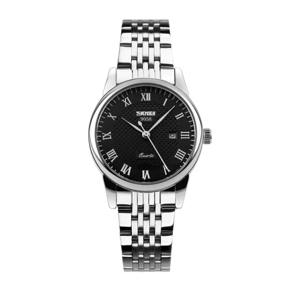 Женские часы Skmei 9058SBK-S Silver-Black фото 1