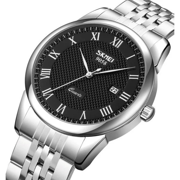 Женские часы Skmei 9058SBK-S Silver-Black фото 6