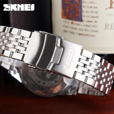 Жіночий годинник Skmei 9058SBU-S Silver-Blue
