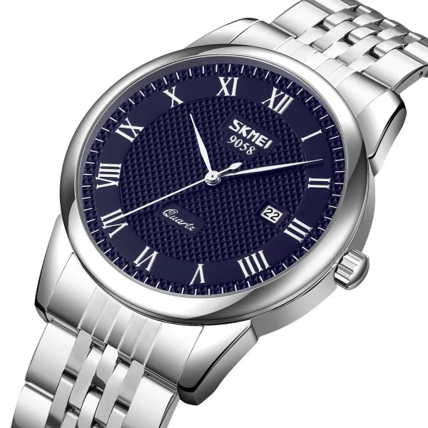 Женские часы Skmei 9058SBU-S Silver-Blue фото 6