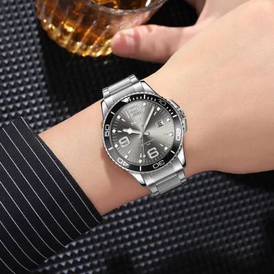 Чоловічий годинник Skmei 9278SI Silver