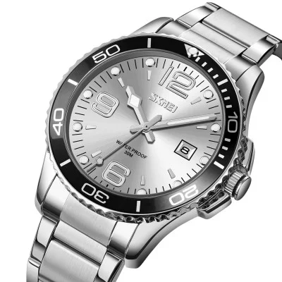 Чоловічий годинник Skmei 9278SI Silver