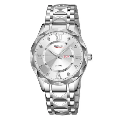 Чоловічий годинник Skmei 9369SISI All Silver
