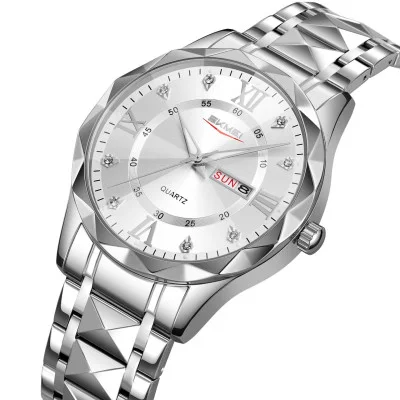 Чоловічий годинник Skmei 9369SISI All Silver