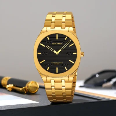 Мужские часы Skmei 9372GDBK Gold-Black
