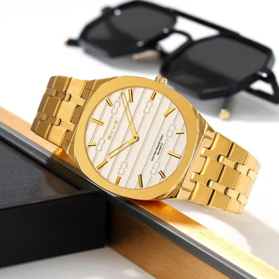 Чоловічий годинник Skmei 9372GDSI Gold-Silver