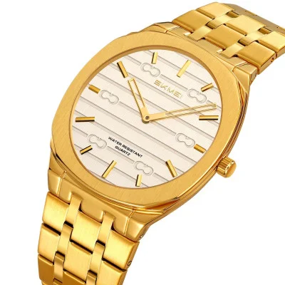Чоловічий годинник Skmei 9372GDSI Gold-Silver