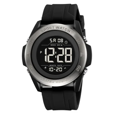 Чоловічий годинник Skmei 2485BKSI Black-Silver