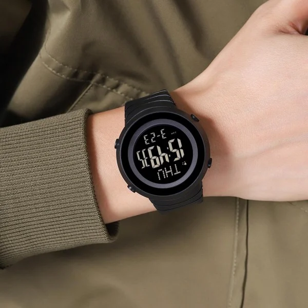 Чоловічий годинник Skmei 2152BKBK All Black фото 6