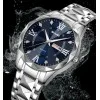 Чоловічий годинник Skmei 9369SIBU Silver-Blue фото 3