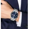 Чоловічий годинник Skmei 9369SIBU Silver-Blue фото 4