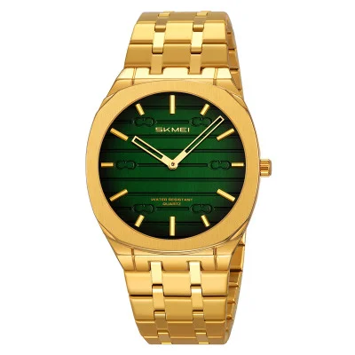 Мужские часы Skmei 9372GDGN Gold-Green