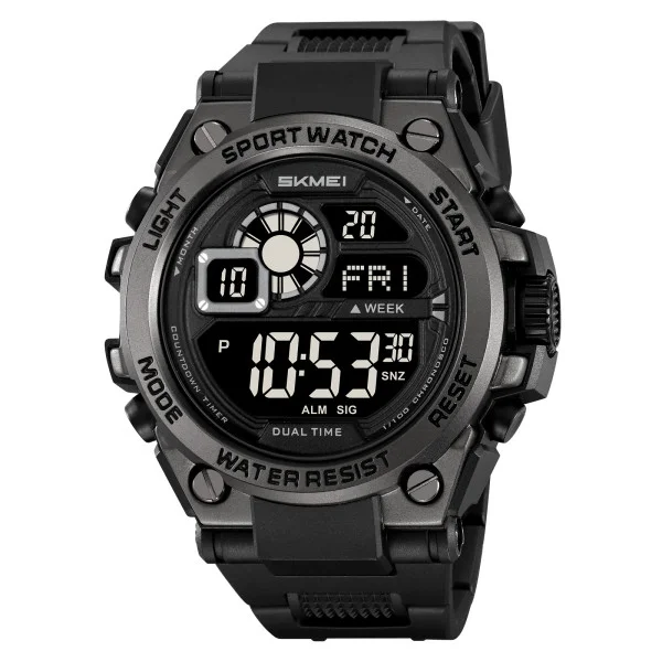 Чоловічий годинник Skmei 2318BKBK All Black фото 1