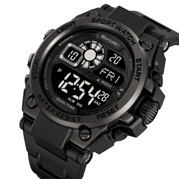 Чоловічий годинник Skmei 2318BKBK All Black фото 6