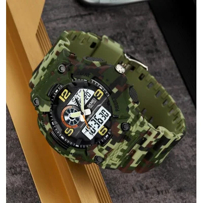 Мужские часы Skmei 2397CMGN Camo Green SALE 2025