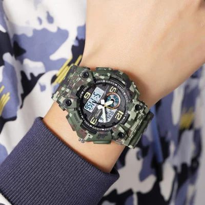 Чоловічий годинник Skmei 2397CMGN Camo Green SALE 2025