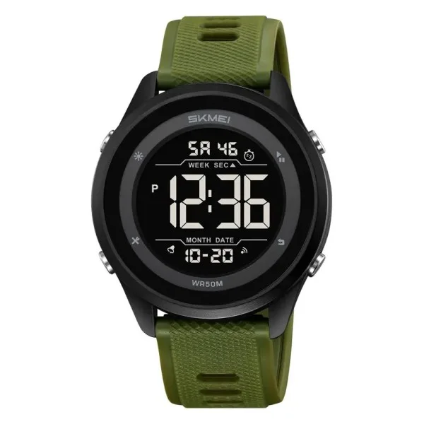 Мужские часы Skmei 2498PAGBK Army Green-Black фото 1