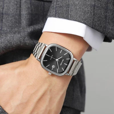 Чоловічий годинник Skmei 2551SIBK Silver-Black