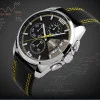 Чоловічий годинник Skmei 9106YL Silver-Black-Yellow фото 4