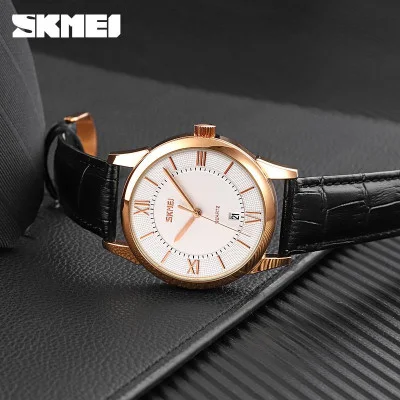 Чоловічий годинник Skmei 9261BKSI Black-Silver SALE 2025 STOPPED