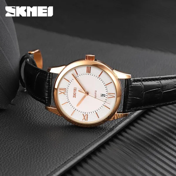 Чоловічий годинник Skmei 9261BKSI Black-Silver SALE 2025 STOPPED фото 3