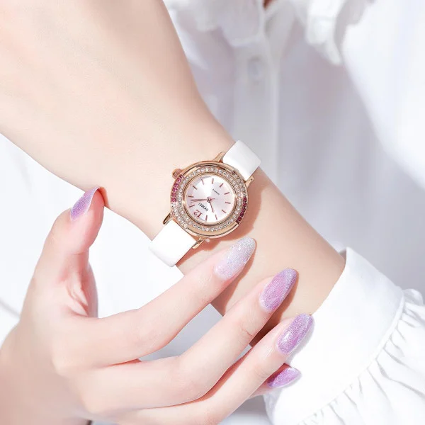 Женские наручные часы Skmei 1855RGWT Rose Gold-White фото 4
