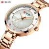 Жіночий годинник Сurren 9051 Rose Gold-White фото 5