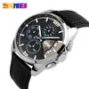 Чоловічий годинник Skmei 9106BU Silver-Black-Blue фото 4