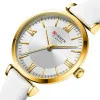 Женские часы Сurren 9079 Gold-White фото 3