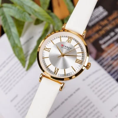 Жіночий годинник Сurren 9079 Gold-White