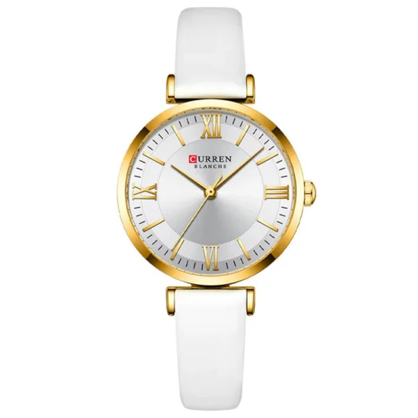 Жіночий годинник Сurren 9079 Gold-White фото 1