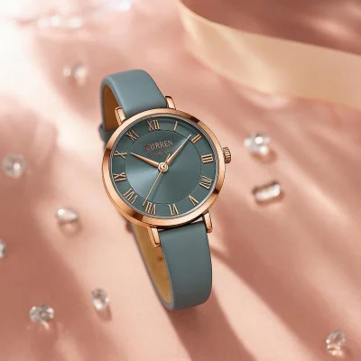 Сurren 9079 Rose Gold-Blue